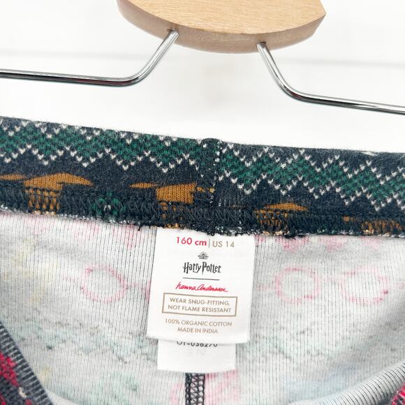 Hanna Andersson x Harry Potter Kids 100% Organic Cotton Pajama Pants Size 14 - Picture 4 of 6